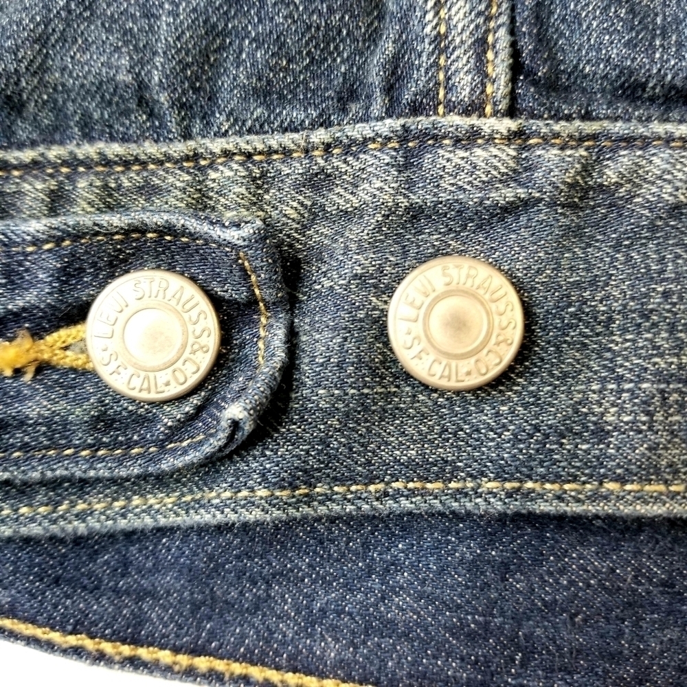 Levi’s Women's Trucker Blue Jean Jacket S40117 Dark Denim Size Small - Picture 11 of 13